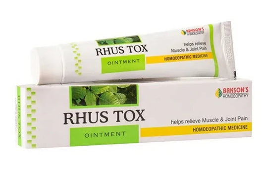 Bakson's Homeopathy Rhus Tox Ointment - 25 gm