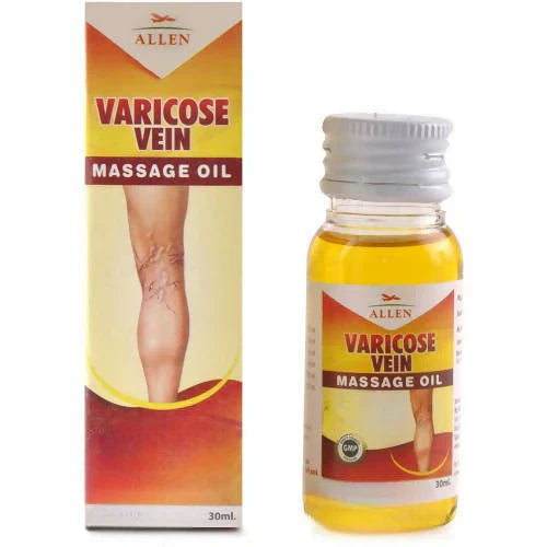 Allen Homeopathy Varicose Vein Massage Oil - 30 ml