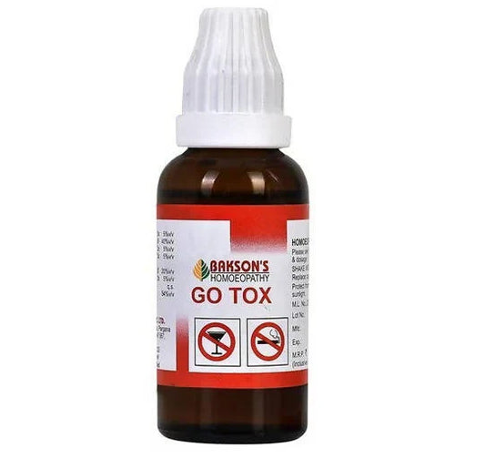 Bakson's Homeopathy Go Tox Drops - 30 ml