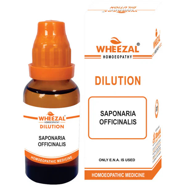 Wheezal Homeopathy Saponaria Officinalis Dilution - 30 ml - 10 M