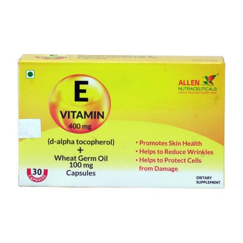 Allen Homeopathy Vitamin E Capsules - 30 caps