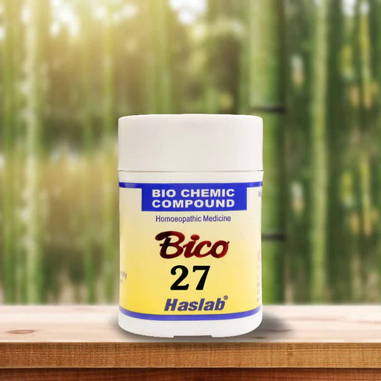 Haslab Homeopathy Bico 27 Biochemic Compound Tablets - 20 gm