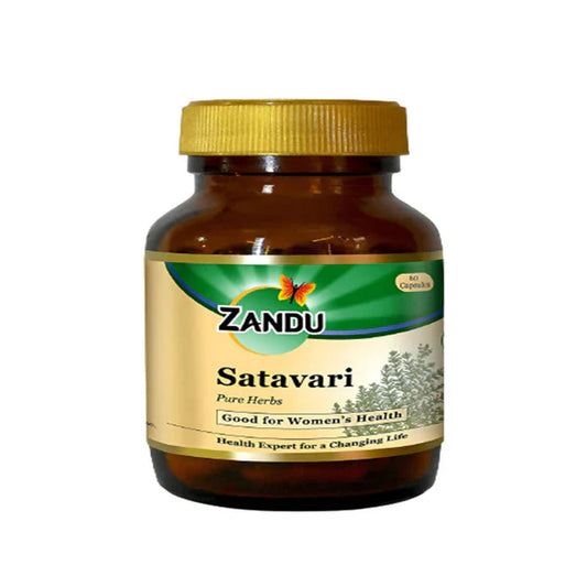 Zandu Satavari Pure Herbs Capsules - Pack of 1