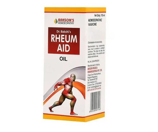 Bakson's Homeopathy Rheum Aid Oil - 115 ml