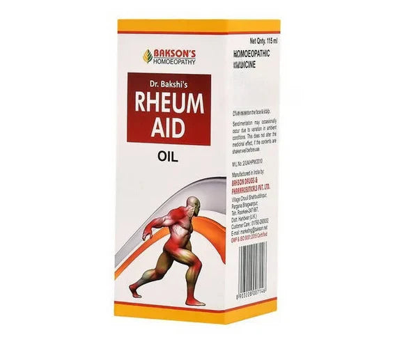 Bakson's Homeopathy Rheum Aid Oil - 115 ml