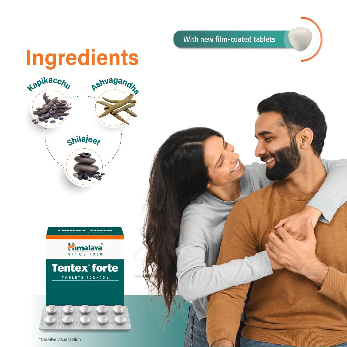 Himalaya Tentex Forte Tablets - 10 tabs