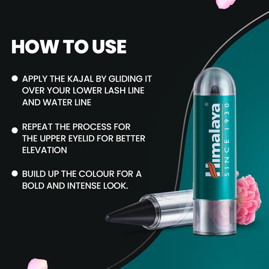 Himalaya Herbals Kajal - Black - 2.7 gm