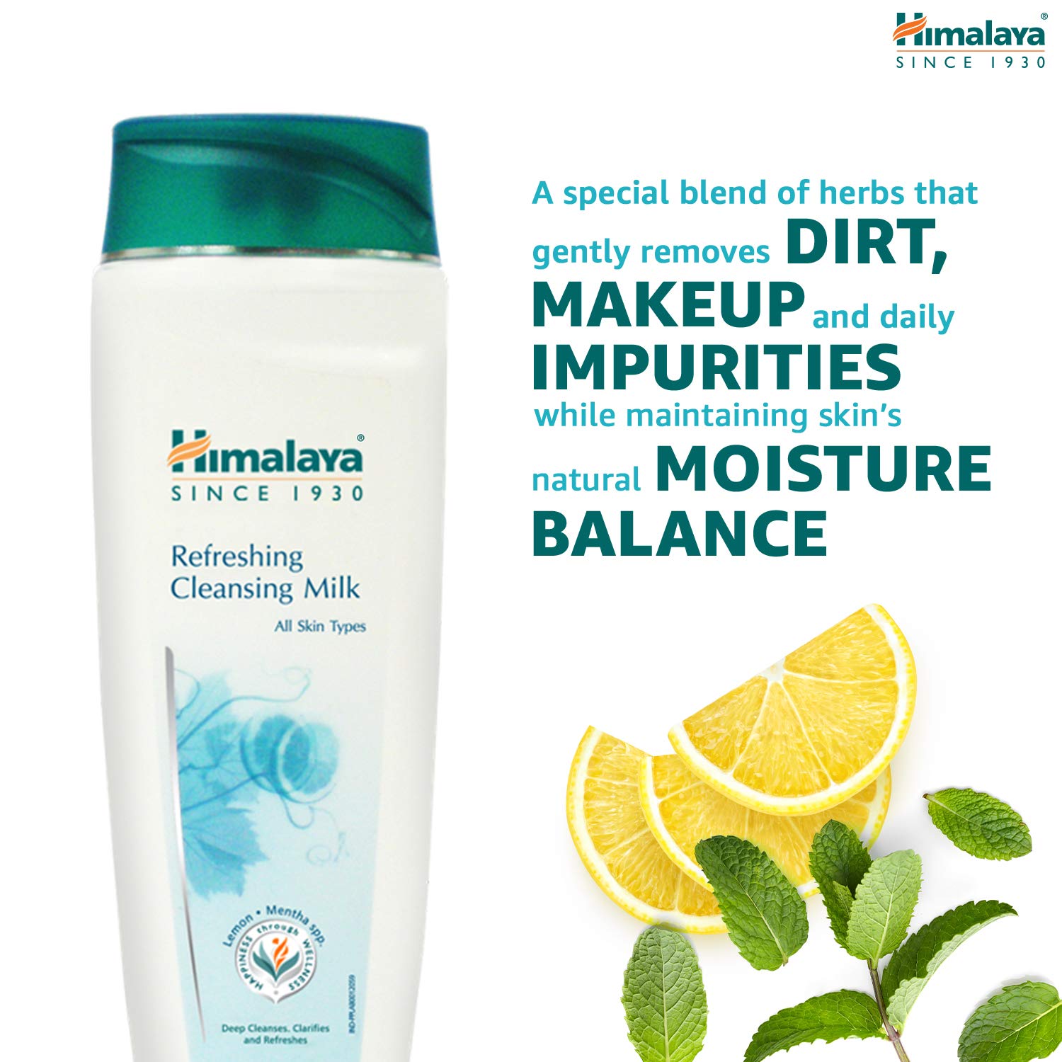 Himalaya Herbals Refreshing Cleansing Milk - 100 ml