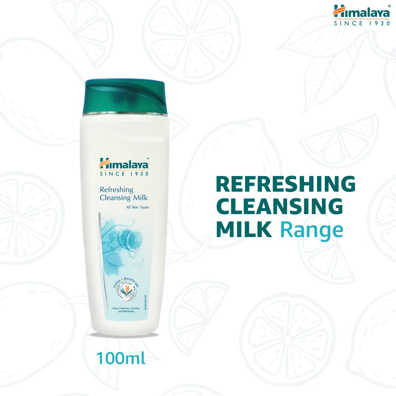 Himalaya Herbals Refreshing Cleansing Milk - 100 ml
