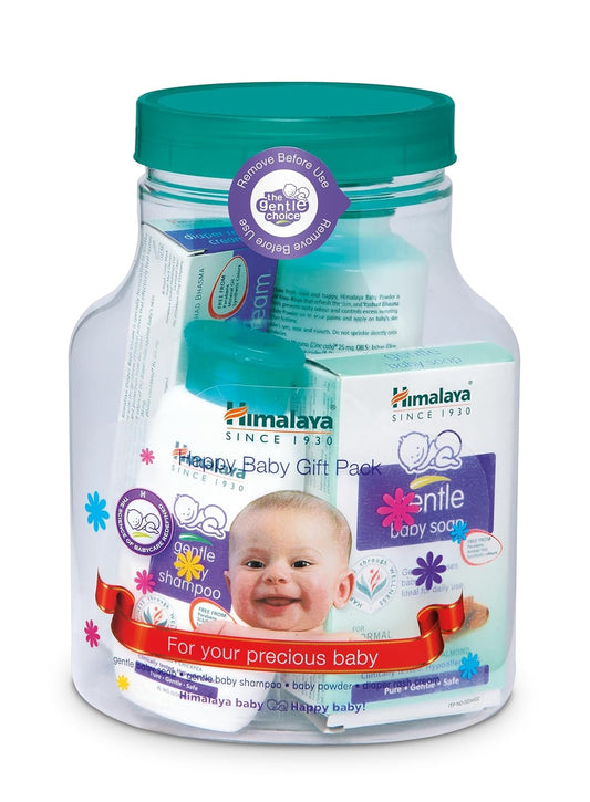 Himalaya Herbals Babycare Gift Jar (Soap, Shampoo, Rash Cream and Powder) - Combo