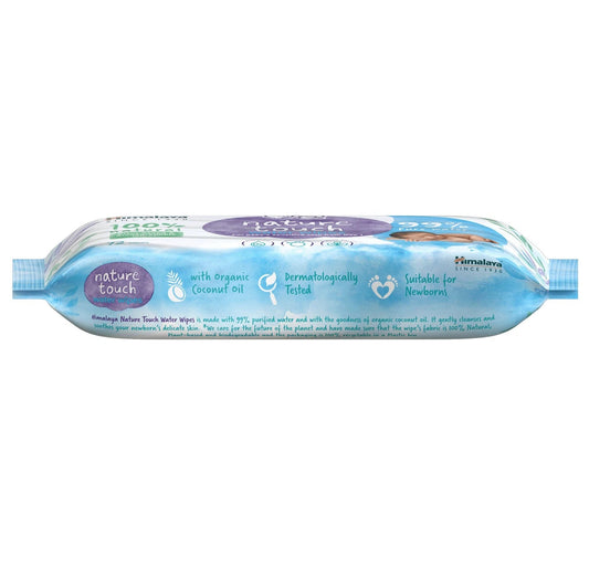 Himalaya Herbals Nature Touch Water Wipes - 72 wipes