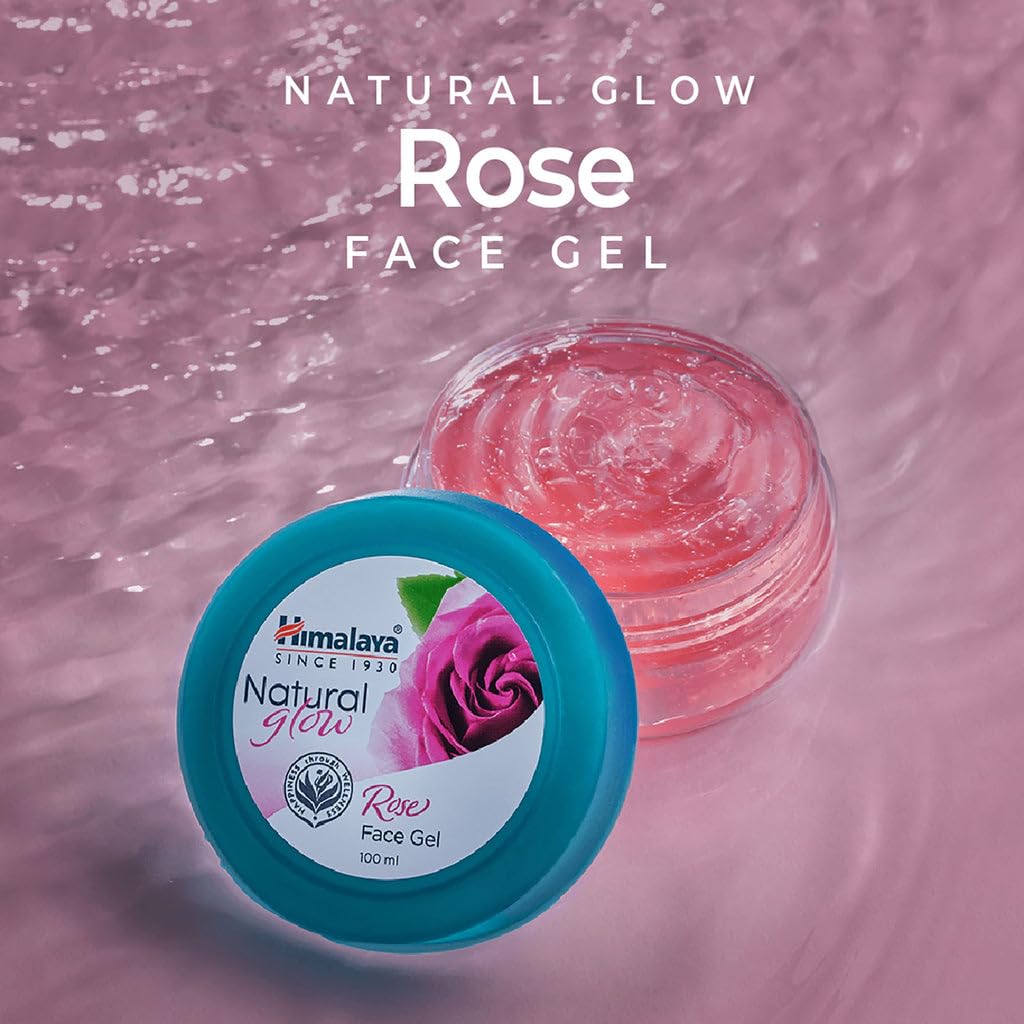 Himalaya Natural Glow Rose Face Gel - 100 ml