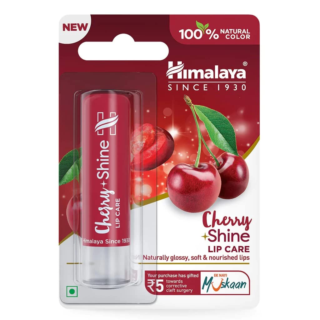 Himalaya Herbals Cherry Shine Lip Care - 4.5 gm