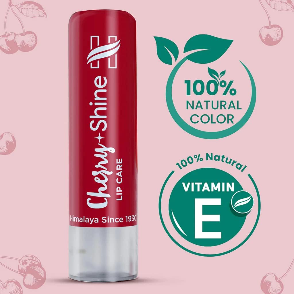 Himalaya Herbals Cherry Shine Lip Care - 4.5 gm