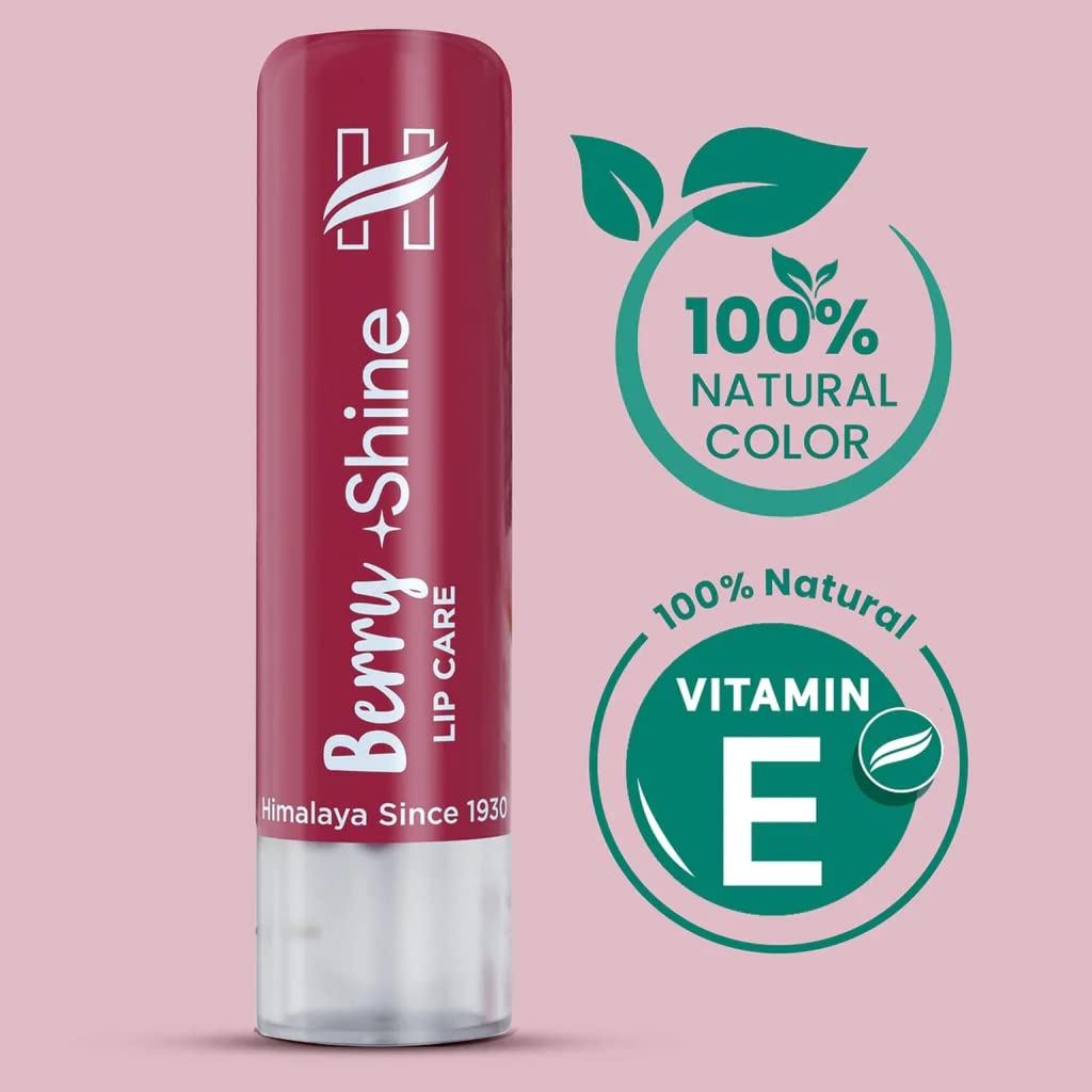 Himalaya Herbals Berry Shine Lip Care - 4.5 gm