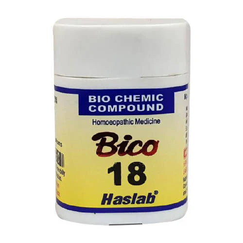 Haslab Homeopathy Bico 18 Biochemic Compound Tablets - 20 gm