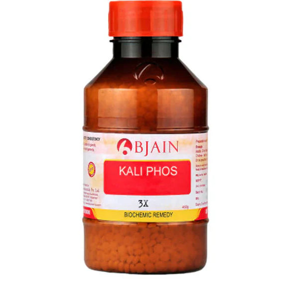 Bjain Homeopathy Kali Phosphoricum Biochemic Tablet - 3X - 25 Gm