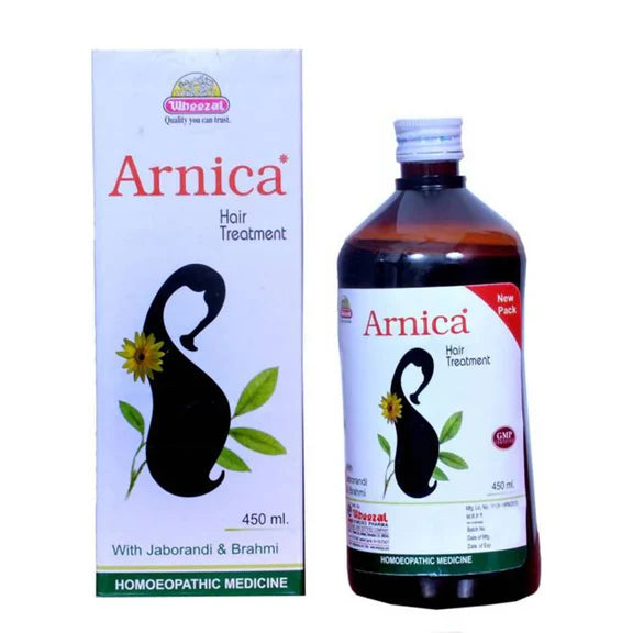 Wheezal Arnica hair Treatment with Jaborandi & Brahmi - 500 ml