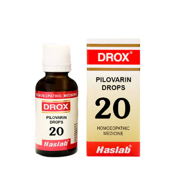 Haslab Homeopathy Drox 20 Pilovarin Drop - 30 ml