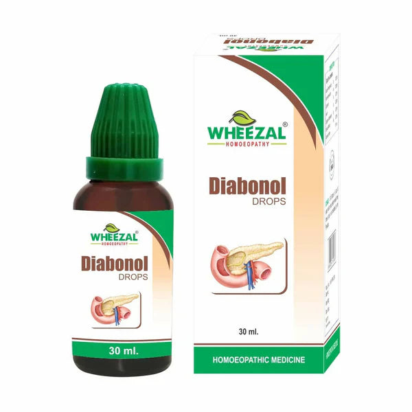 Wheezal Homeopathy Diabonol Drops - 30 ml