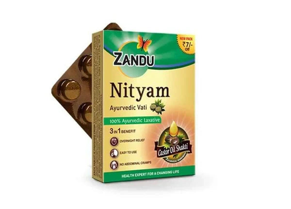 Zandu Nityam Tablets - 10 Tablets - Pack of 1