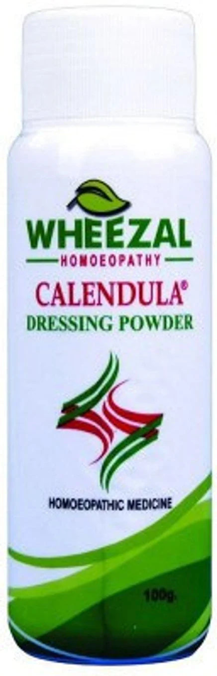 Wheezal Homeopathy Calendula Dressing Powder - 100 gm