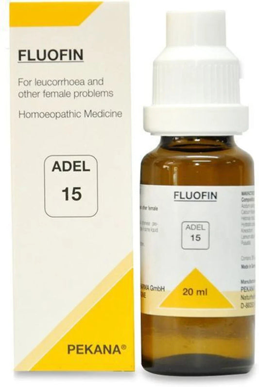 Adel Homeopathy 15 Fluofin Drops - 20 ml
