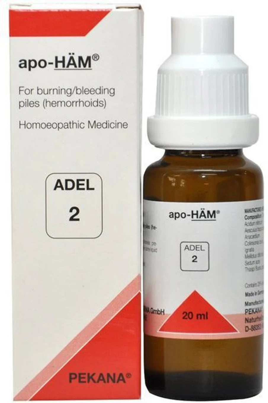 Adel Homeopathy Apo-Ham Drops - 20 ml