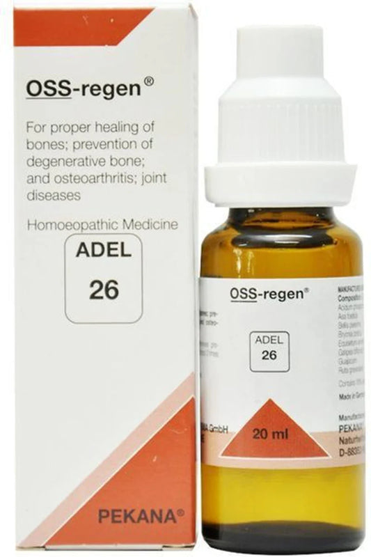 Adel Homeopathy 26 Oss-Regen Drops - 20 ml