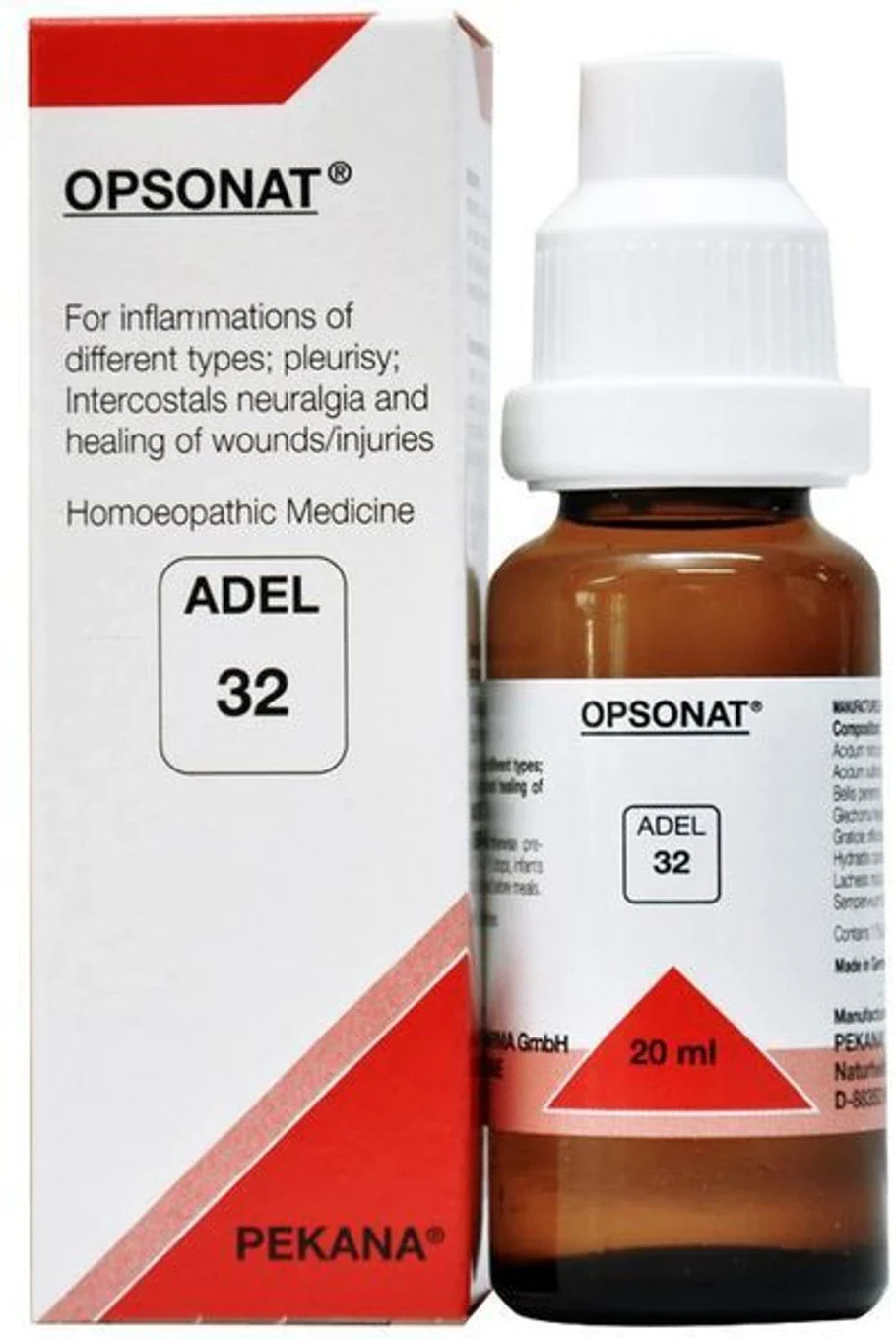 Adel Homeopathy 32 Opsonat Drops - 20 ml