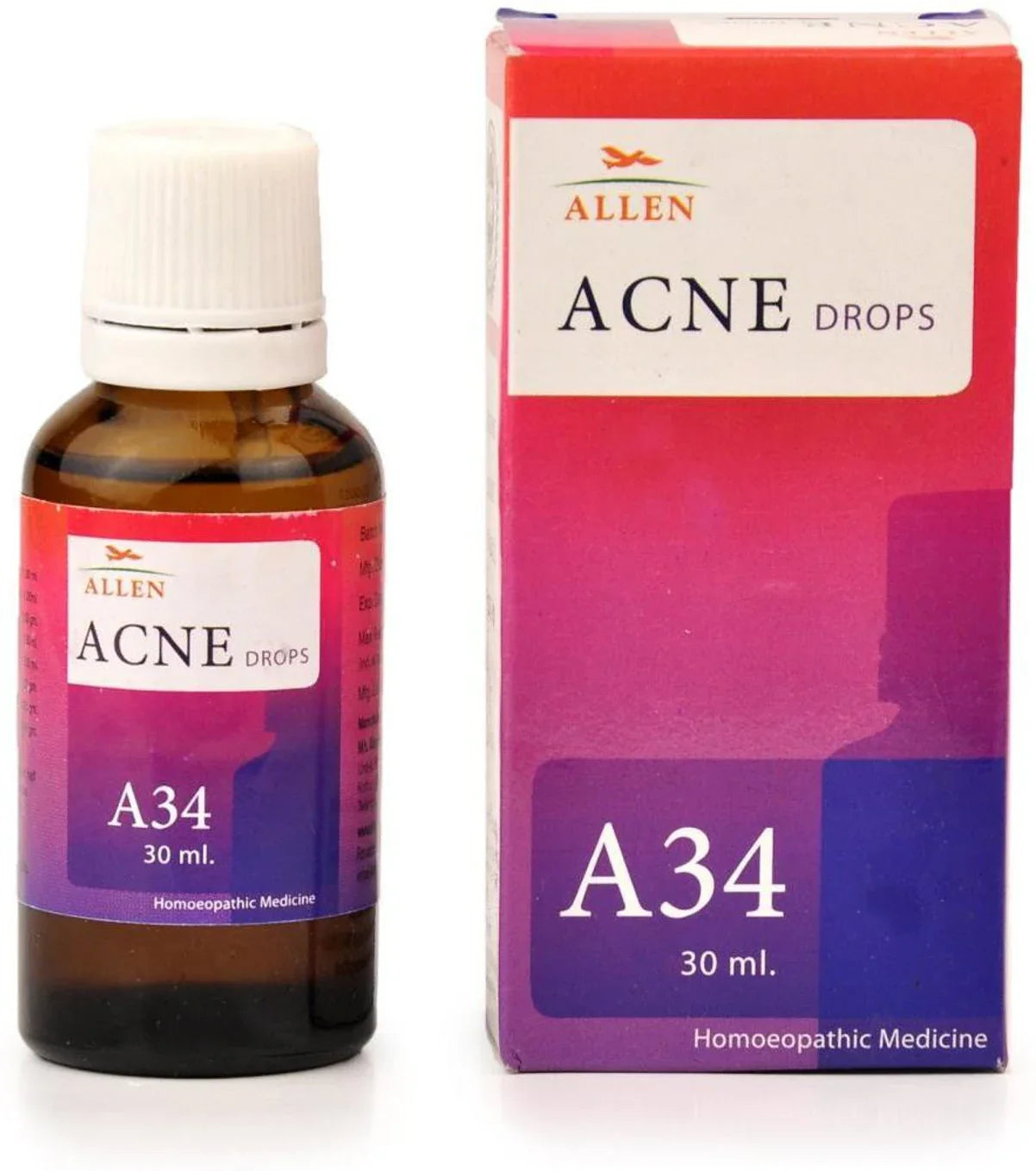 Allen Homeopathy A34 Drops - 30 ml