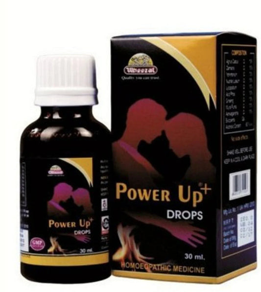 Wheezal Homeopathy Power Up+ Drops - 30 ml