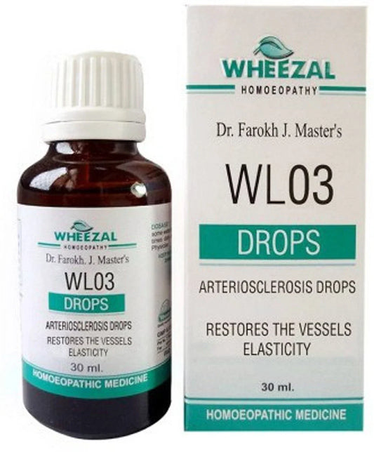 Wheezal Homeopathy WL-03 Drops - 30 ml