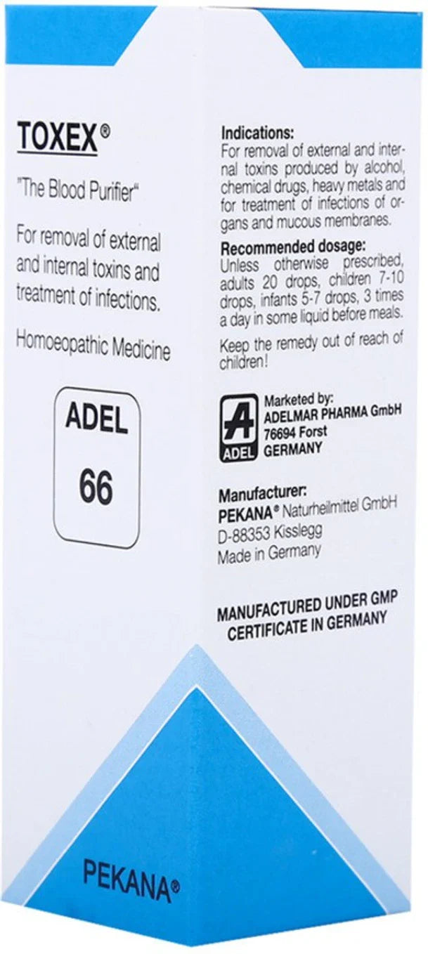 Adel Homeopathy 66 Toxex Drop - 20 ml