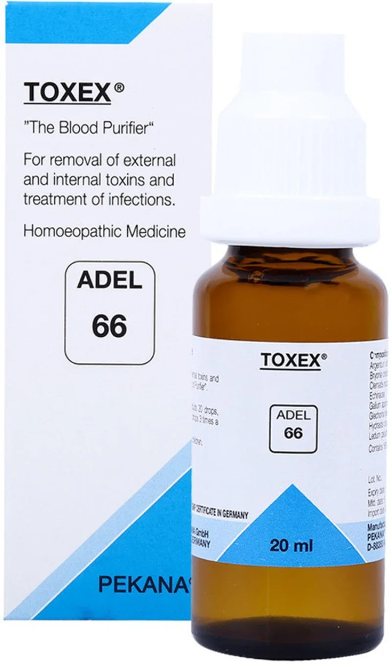 Adel Homeopathy 66 Toxex Drop - 20 ml