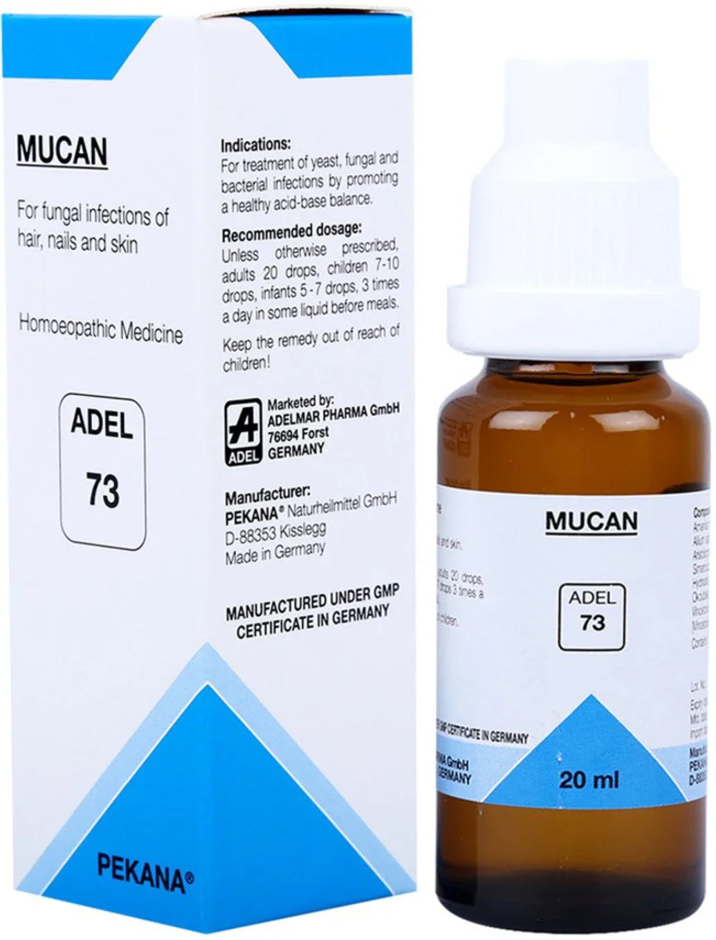 Adel Homeopathy 73 Mucan Drop - 20 ml