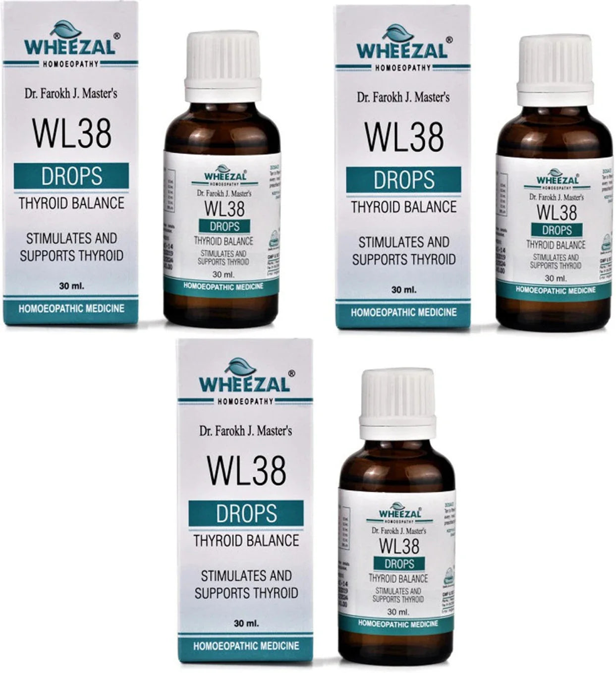 Wheezal Homeopathy WL-38 Drops - 30 ml