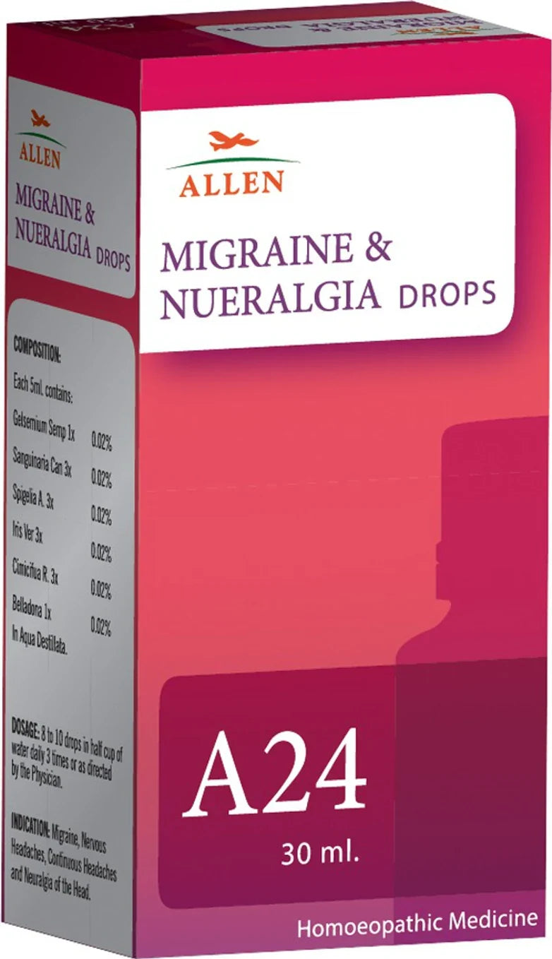 Allen Homeopathy A24 Drops - 30 ml