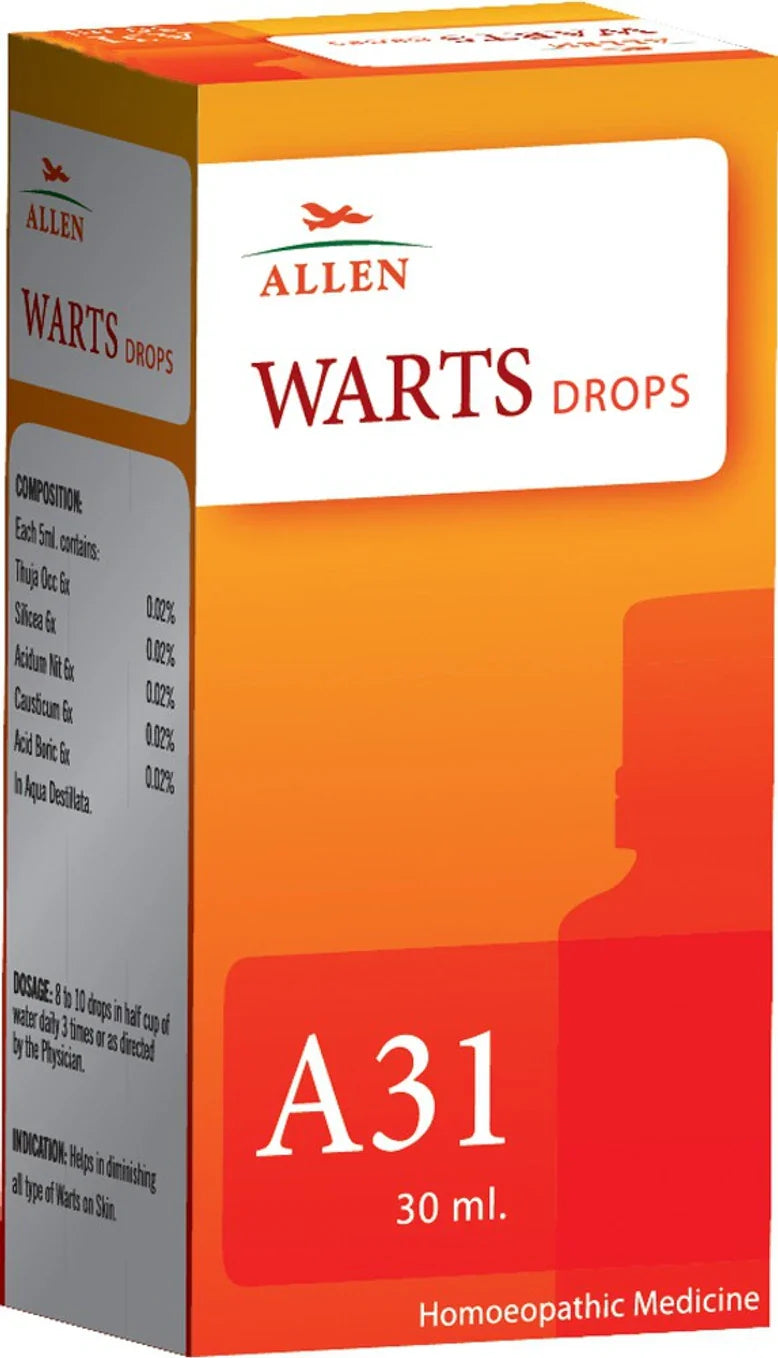 Allen Homeopathy A31 Drops - 30 ml