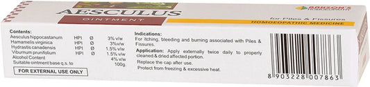 Bakson's Homeopathy Aesculus Ointment - 25 gm