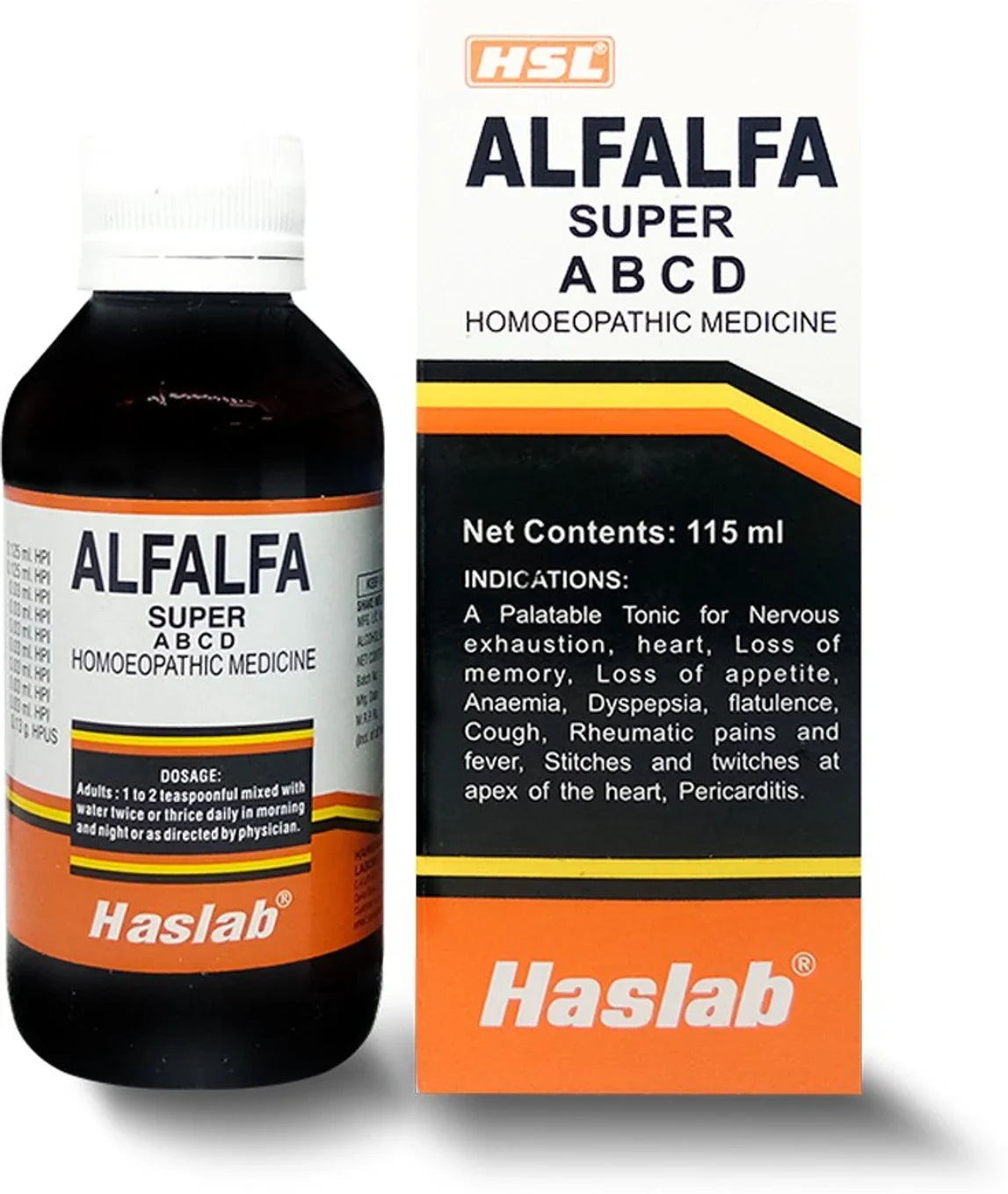Haslab Alfalfa Super ABCD - 115 ML