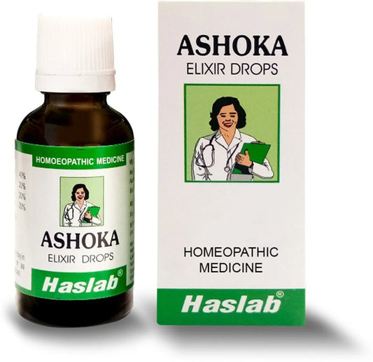 Haslab Homeopathy Ashoka Elixir Drops - 30 ml