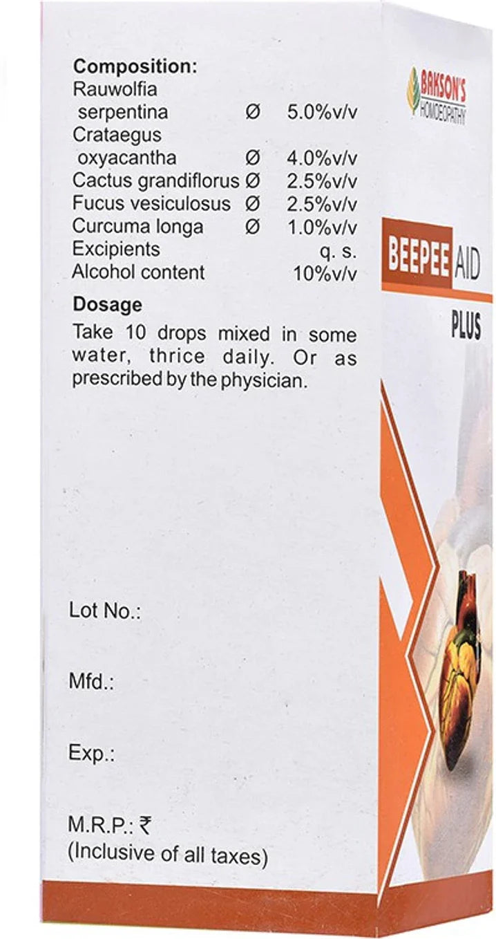 Bakson's Homeopathy Beepee Aid Plus Drops - 30 ml