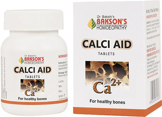 Bakson's Homeopathy Calci Aid Tablets - 75 Tablets