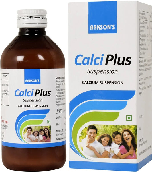 Bakson's Calci Plus Suspension - 200 ml