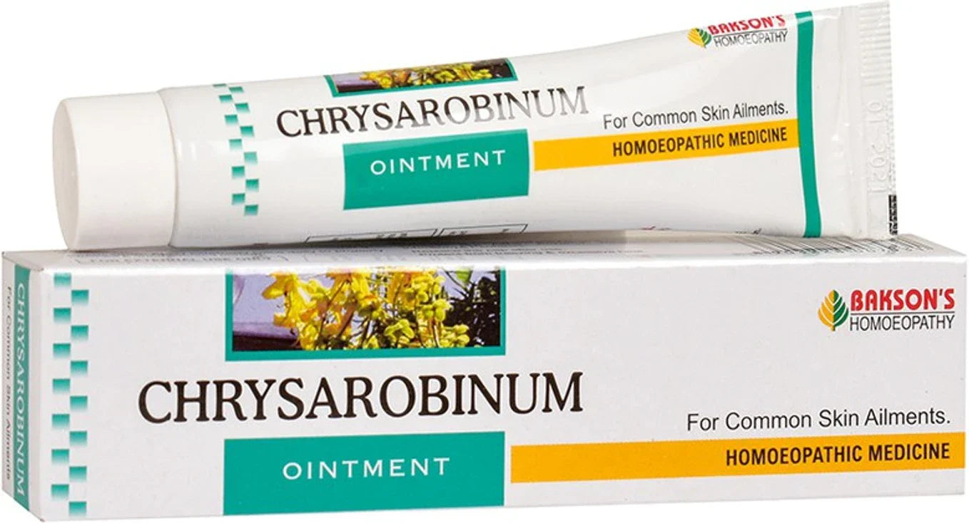 Bakson's Homeopathy Chrysarobinum Ointment - 25 gm