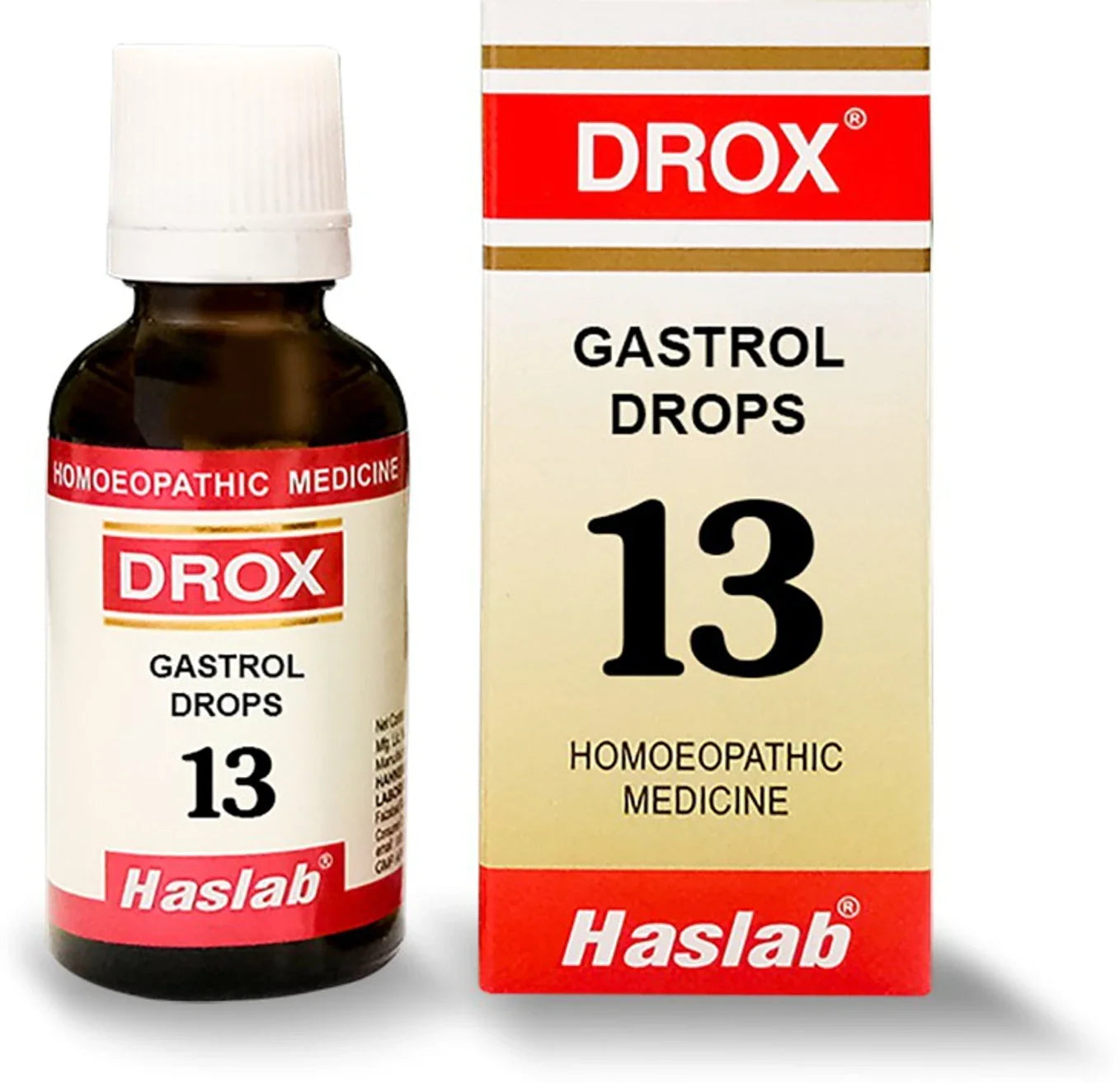 Haslab Homeopathy Drox 13 Gastrol Drop - 30 ml