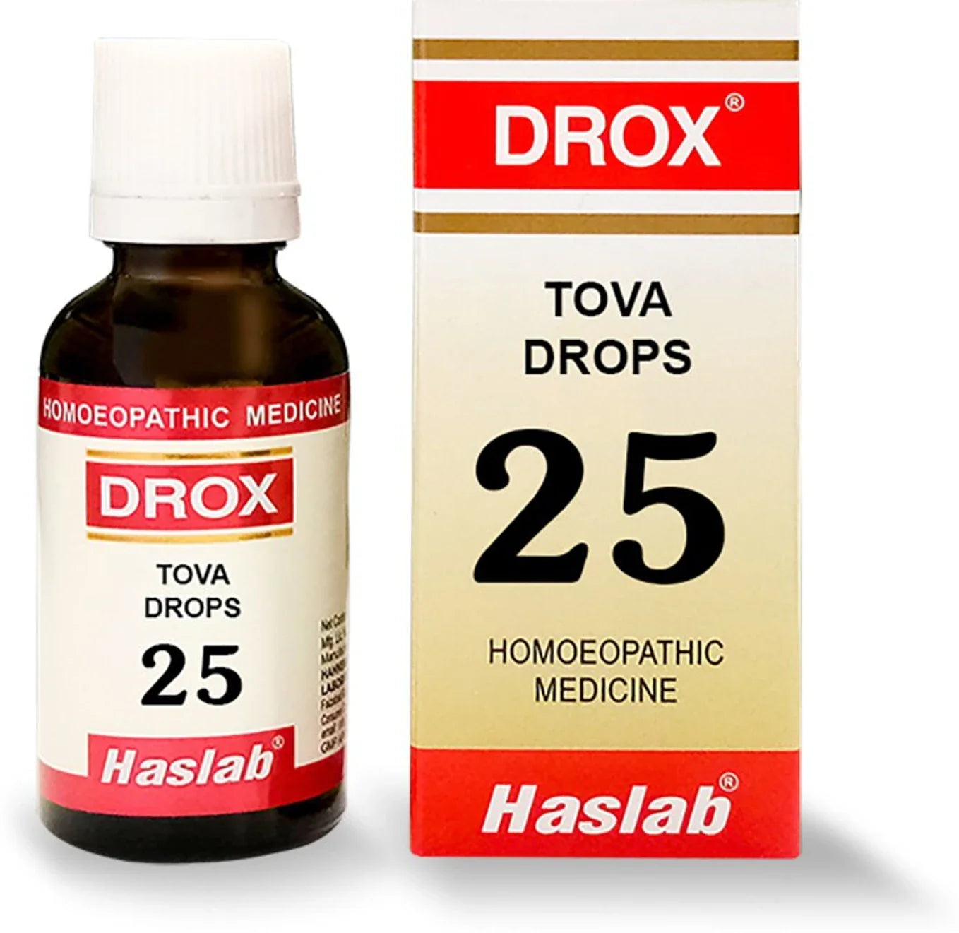 Haslab Homeopathy Drox 25 Tova Drop - 30 ml