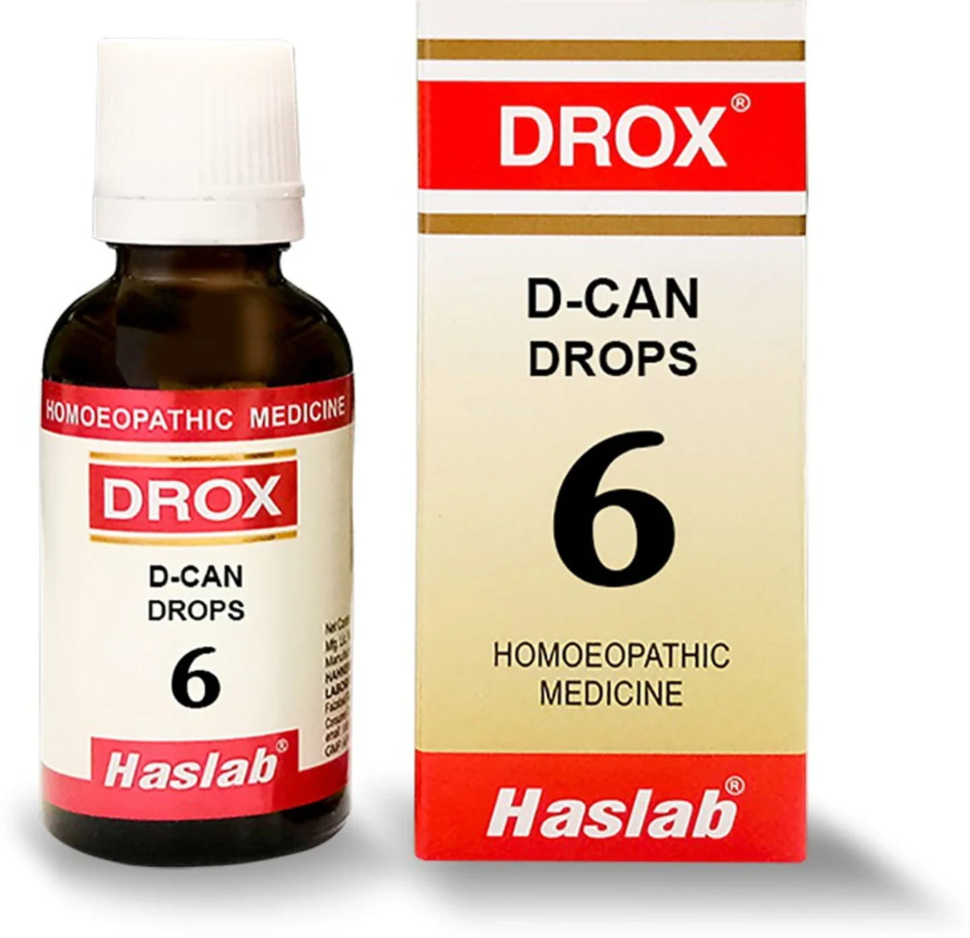 Haslab Homeopathy Drox 6 D-Can Drop - 30 ml