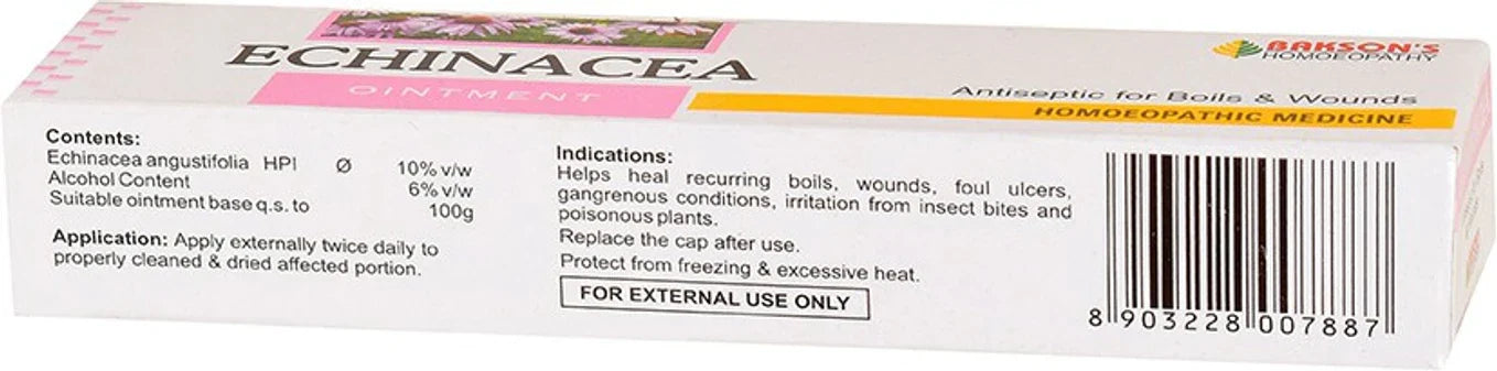 Bakson's Homeopathy Echinacea Ointment - 25 gm